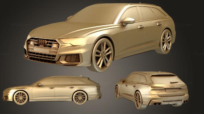 Vehicles (audi s6 avant 2020, CARS_0665) 3D models for cnc
